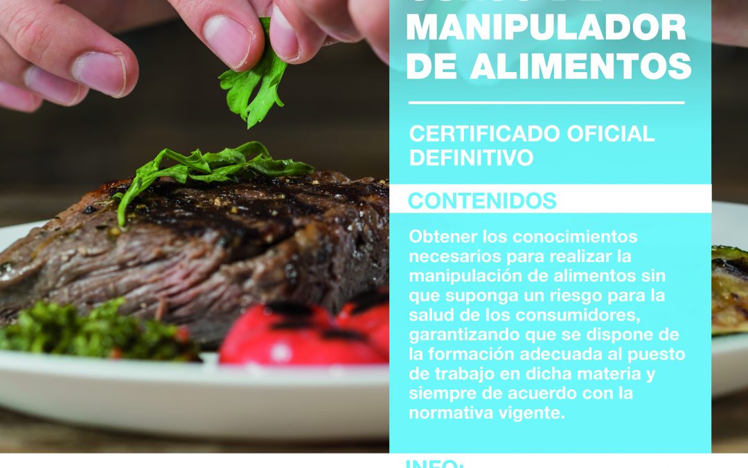 CURSO MANIPULADOR DE ALIMENTOS