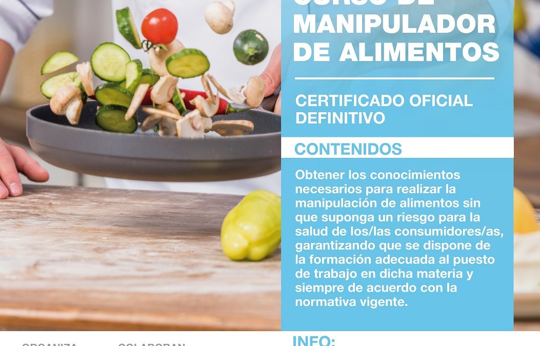 CURSOS DE MANIPULADOR/A DE ALIMENTOS