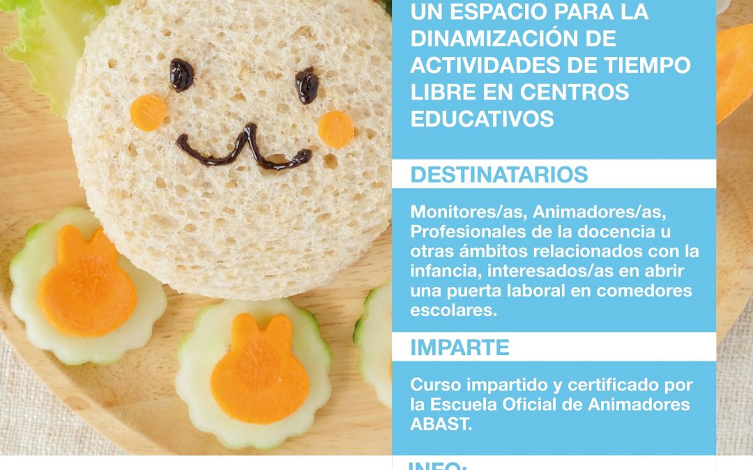 CURSO MONITOR/A DE COMEDOR ESCOLAR
