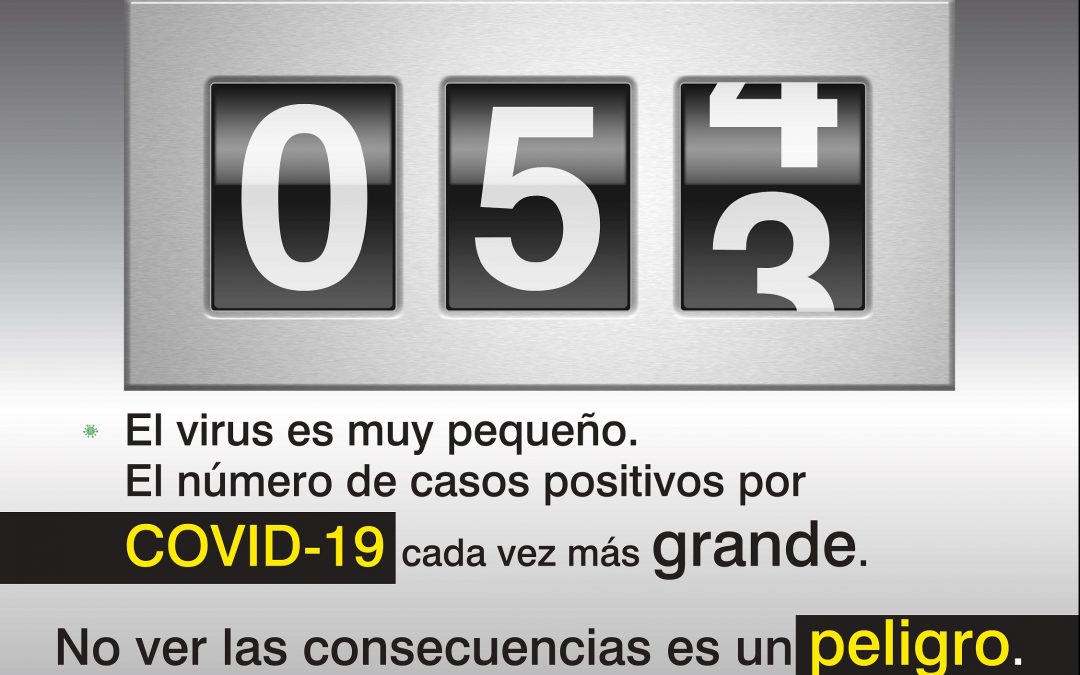El Ayuntamiento de Villena pone en marcha una nueva campaña de concienciación ciudadana ante el aumento de positivos por Covid-19