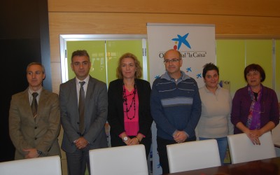 La Obra Social de La Caixa dona 9.500 euros para becas de comedor escolar