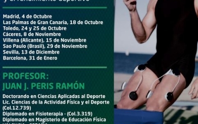 Un curso sobre electroestimulación muscular se realizará a Villena el día 15 de noviembre