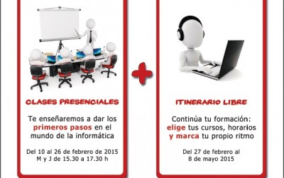 Aprende informática con el nuevo sistema de formación del Centro de Recursos
