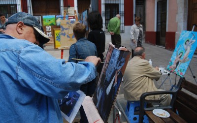 Un taller de iniciación a la pintura y una nueva edición del concurso de pintura rápida dedicado al Sarri, son las nuevas propuestas de Artekarana y el Ayuntamiento de Villena