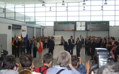 La Diputación de Alicante mantiene el compromiso de construir los accesos a la estación AVE de Villena  por Santa Eulalia