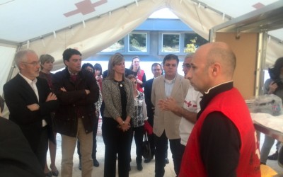 El Ayuntamiento de Villena presente en el acto de inauguración del Centro de Sensibilización para el tratamiento del ébola en Alicante