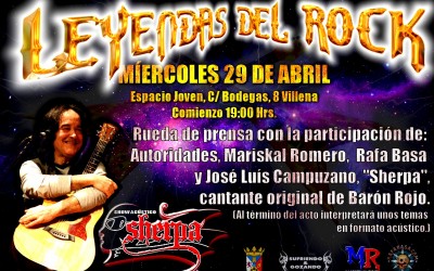 Invitados de lujo para presentar Leyendas del Rock 2015