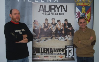 El fenómeno Auryn completará la oferta musical de Villena en agosto