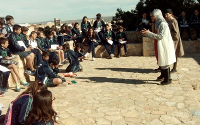 Visitas teatralizadas al castillo para escolares para que conozcan al Príncipe Don Juan Manuel