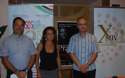 Poesía y música reciben a los cursos de verano en el Teatro Chapí
