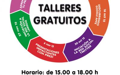 Talleres gratuitos en el Centro de Recursos de Formación