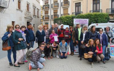 Hoy ha llegado a Villena la Vuelta Solidaria