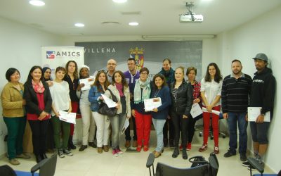 Entrega de diplomas del II Taller de Cocina Intercultural