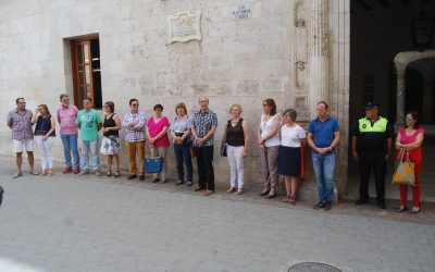 Minuto de silencio contra la violencia machista