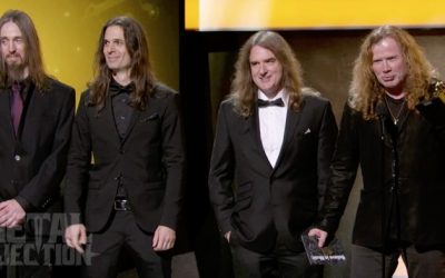 Megadeth se lleva el Grammy a la Mejor Actuación de Metal