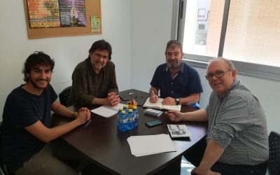 El Secretario General del IVAJ visita el Espacio Joven de Villena