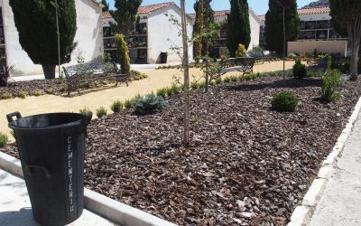 Continúan las obras de mejora en el cementerio de Villena