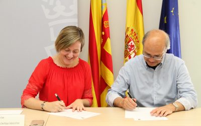 Convenio en Consellería para potenciar la rehabilitación de edificios