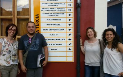 Visita de los técnicos de Red Conecta