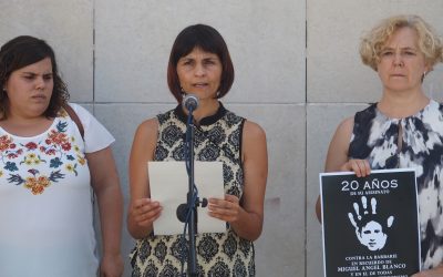 Villena recuerda el asesinato de Miguel Ángel Blanco en su 20 aniversario