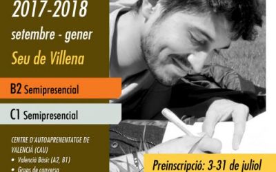 Cursos semipresenciales de Valenciano en la sede universitaria