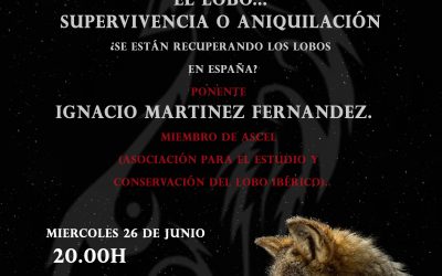 El Ayuntamiento organiza una ponencia tratando la importancia y la situación del lobo en la Península Ibérica
