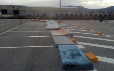 La concejalía de Servicios retira 27 colchones abandonados en el polígono de Bulilla