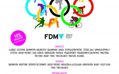 Abierto plazo de inscripción de las Escuelas Deportivas Municipales.