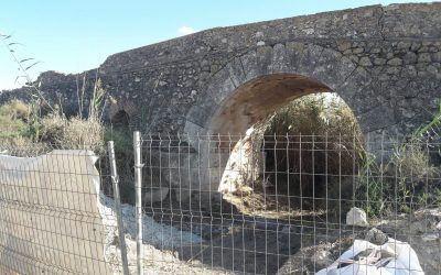 Se retoman las obras de rehabilitación del Puente de los Espejos