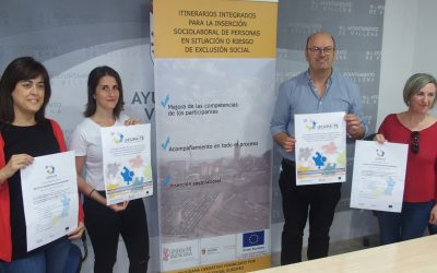 El Fondo Social Europeo financia itinerarios de inserción sociolaboral en Villena