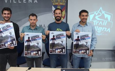 Media maratón de montaña y marcha senderista en Peña Rubia