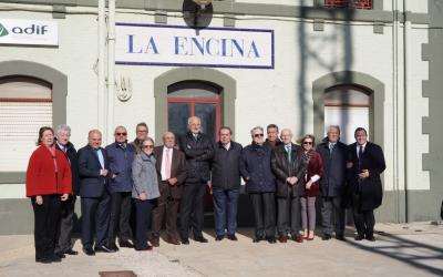 Reunión por el Corredor Mediterráneo en la Colonia de Santa Eulalia