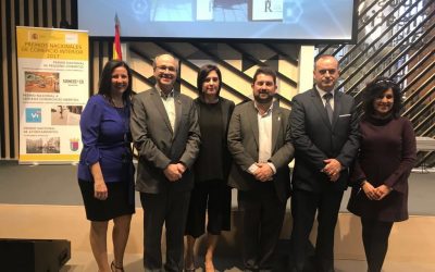 Villena recoge el premio como Centro Comercial Abierto en Madrid