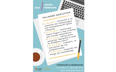 Actividades gratuitas para el segundo semestre del año en Aula Innova