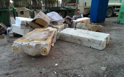 Vertidos incontrolados en las Casas de Menor