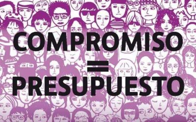 Concentración feminista contra los Presupuestos Generales del Estado