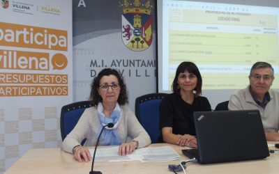 Ya se conocen los proyectos a realizar en Villena con los primeros Presupuestos Participativos