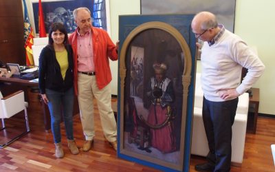 Vuelve a Villena un cuadro de Hermógenes Esquembre de principios del siglo XX