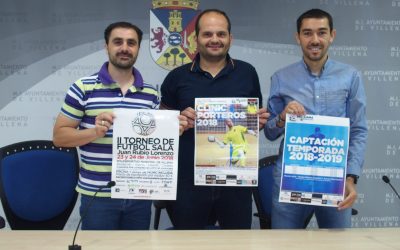 Torneo junior de fútbol sala Juan Rubio en el Polideportivo Municipal