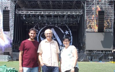Todo preparado para el arranque de Leyendas del Rock