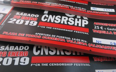 ENTRADAS F*CK CENSORSHIP VILLENA 2019