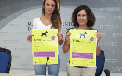 Nueva edición de los cursos gratuitos de educación canina
