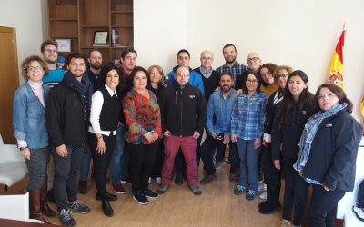 Visita investigadores chilenos para la innovación del sector de la artesanía festera