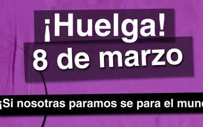 Suspensión de ruedas de prensa por la huelga feminista del 8 de marzo