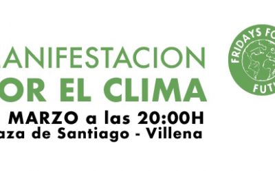 Villena se une a las movilizaciones contra el cambio climático