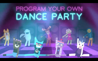 TALLER PARA NIÑOS Y NIÑAS «DIVIÉRTETE PROGRAMANDO CON DANCE PARTY»