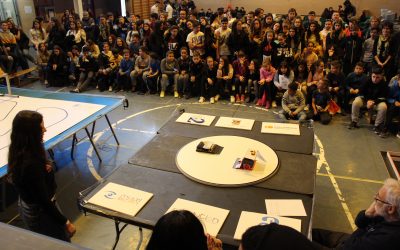 Más de 1.000 estudiantes participan en Villenabot 2019