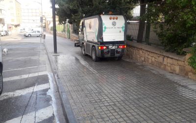 Villena intensifica la limpieza viaria