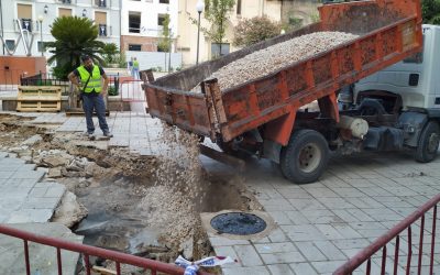 Actuación provisional en la Plaza de las Malvas