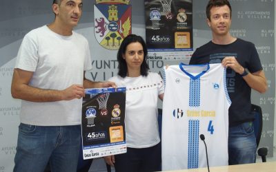 Los veteranos del Real Madrid de baloncesto se unen al 45 aniversario del V-74